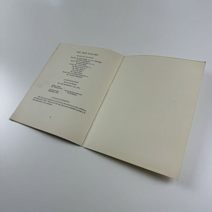 Edward Wadsworth (1889-1949). A Memorial Exhibition | Tate Gallery, 1951