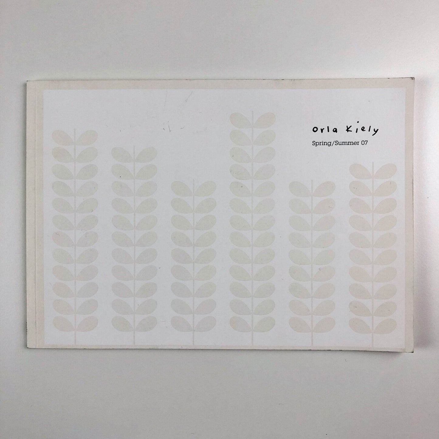 Orla Kiely brochure for Spring/Summer 2007