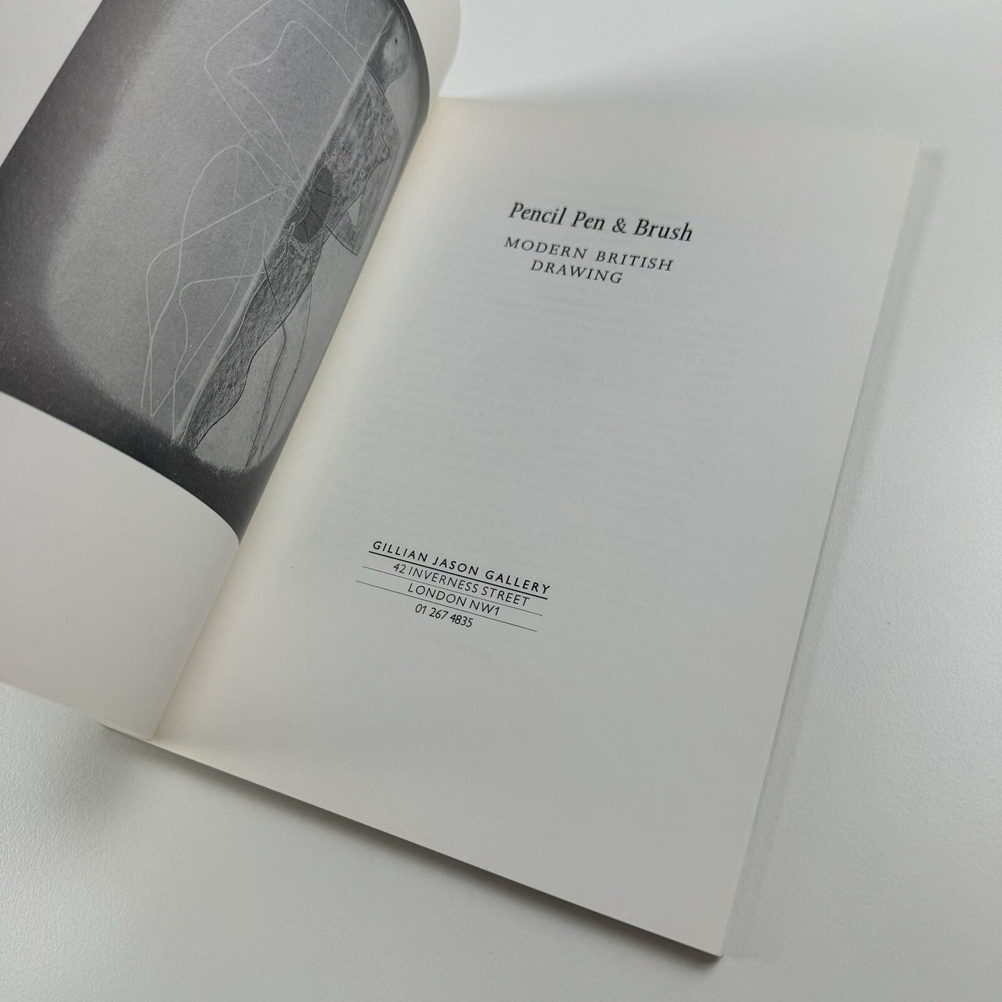 Pencil Pen & Brush. Modern British Drawing | Gillian Jason Gallery catalogue, 1986