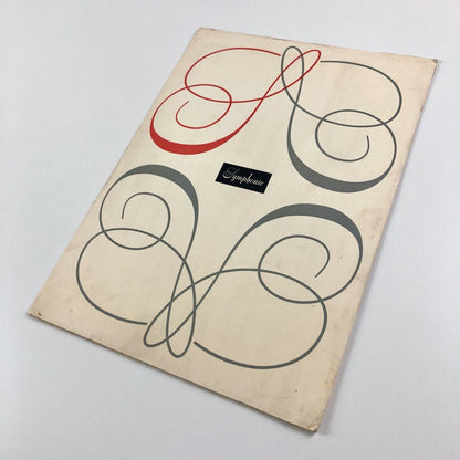 Symphonie type specimen booklet | Bauersche Giesserei | designer Imre Reiner, undated