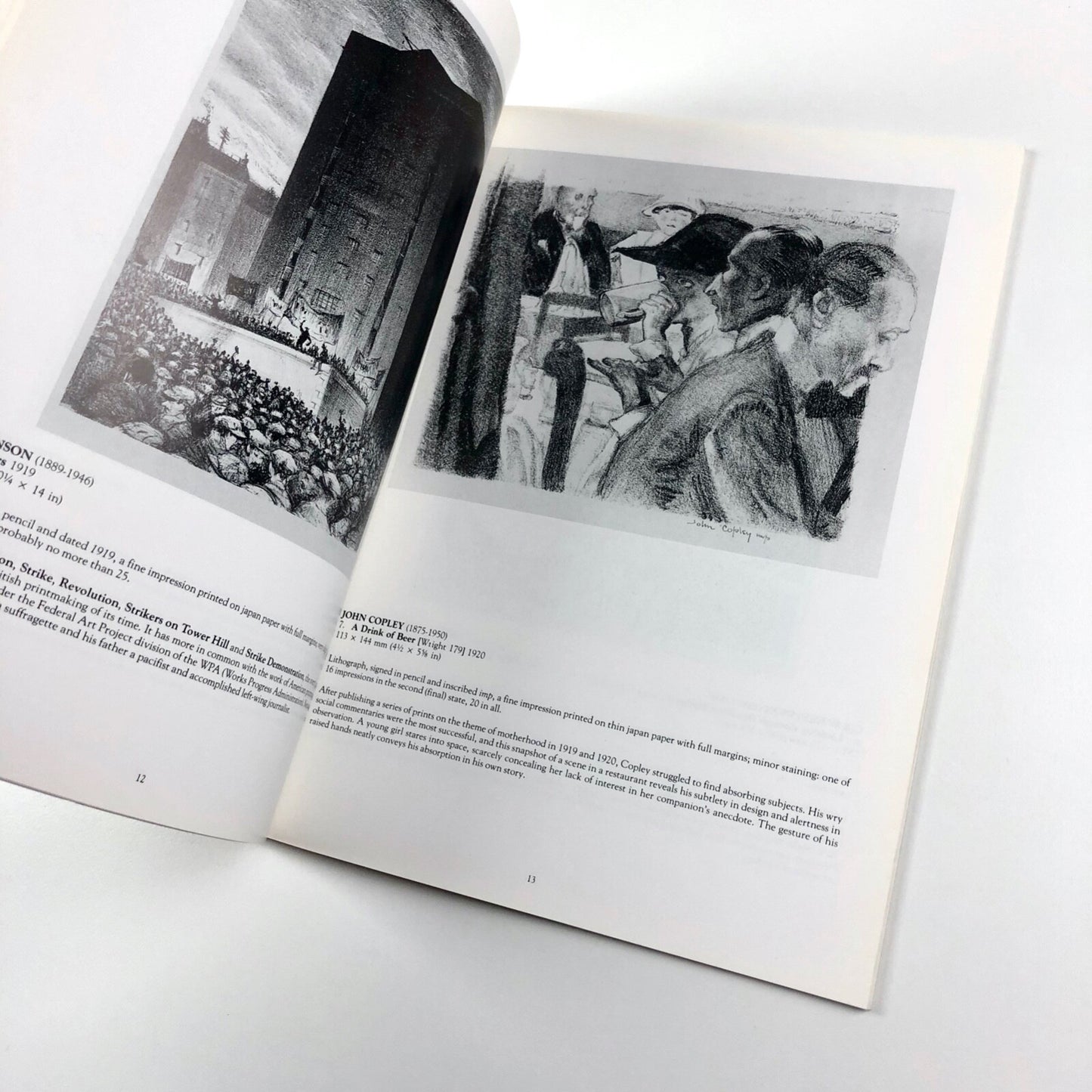 Modern British Prints | Gordon Cooke exhibition catalogue, 5 September 1990