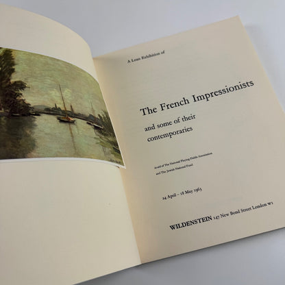 The French Impressionists and some of their contemporaries | Wildenstein & Co 1963
