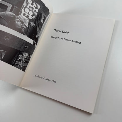David Smith. Sprays from Bolton Landing | Anthony d'Offay, 1985