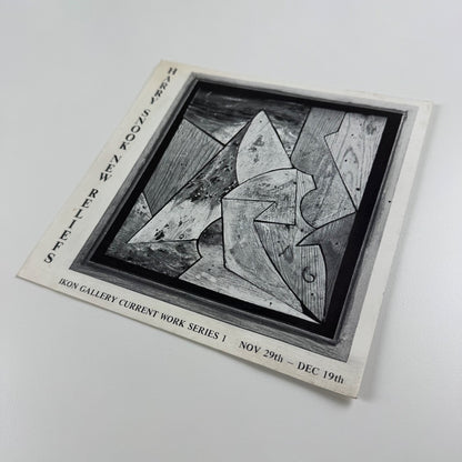 Leaflet for Harry Snook New Reliefs | Ikon Gallery Current Work Series 1, 1978