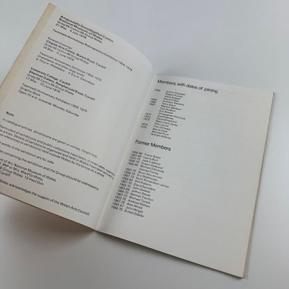 56 Group Wales. Twentieth Anniversary Exhibition 1956-76 | Chapter Arts Centre