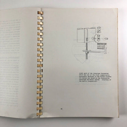Commercial Phototypesetting in the United Kingdom by L.W. Wallis 1982