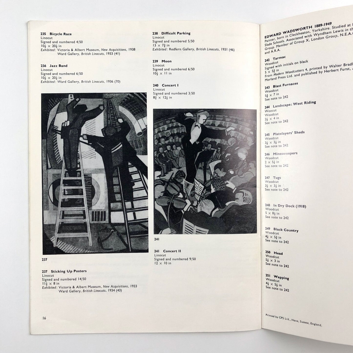 British Print Makers of the 1920’s and 1930’s | Michael Parkin Fine Art 1974