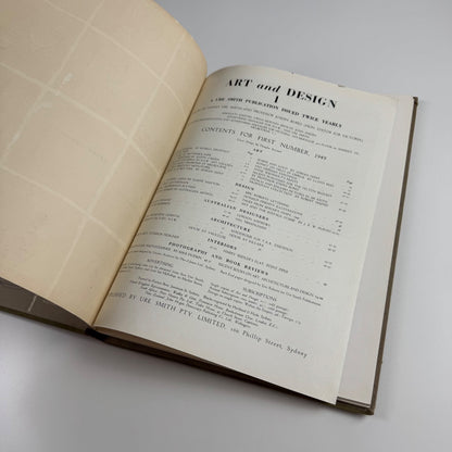 Art and Design 1 for 1949 | A Ure Smith Publication ed Prof Joseph Burke