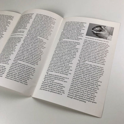 Byron Kim: Grey-Green | Hirshhorn Museum, Smithsonian Institution, 1996 exhibition leaflet