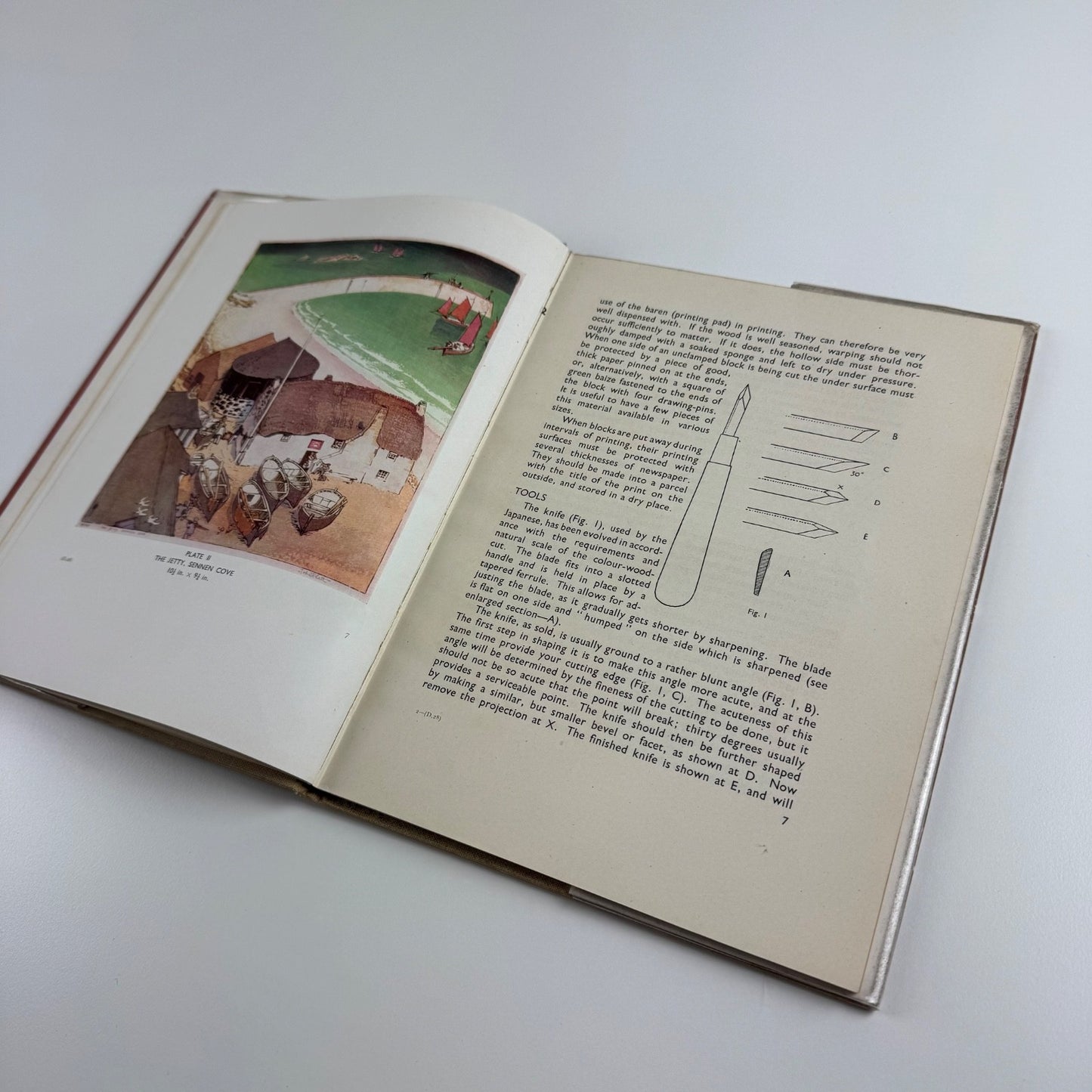 Colour woodcuts by John Platt | Pitman The Student’s Art Books, 1948