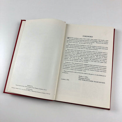Paper Converting & Usage: Mechanical Materials Handling by Frederick T. Day, 1954
