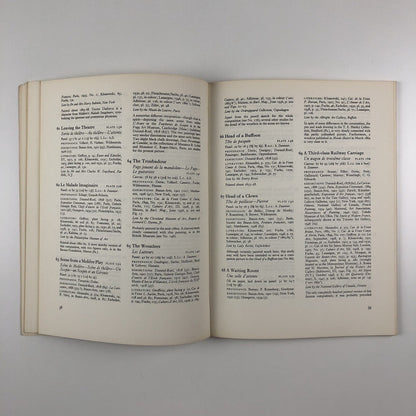 Daumier Paintings and Drawings | Arts Council Tate Gallery catalogue, 1961