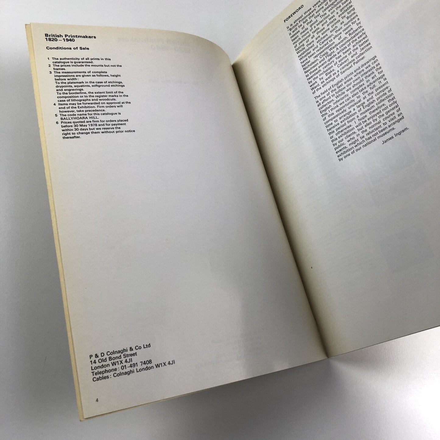 British Printmakers 1820-1940 | P & D Colnaghi & Co catalogue, 1978