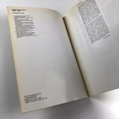 British Printmakers 1820-1940 | P & D Colnaghi & Co catalogue, 1978