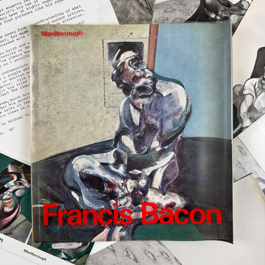 Francis Bacon | Marlborough Fine Art 1967 + private view and other ephemera including photographs and BBC info sheet