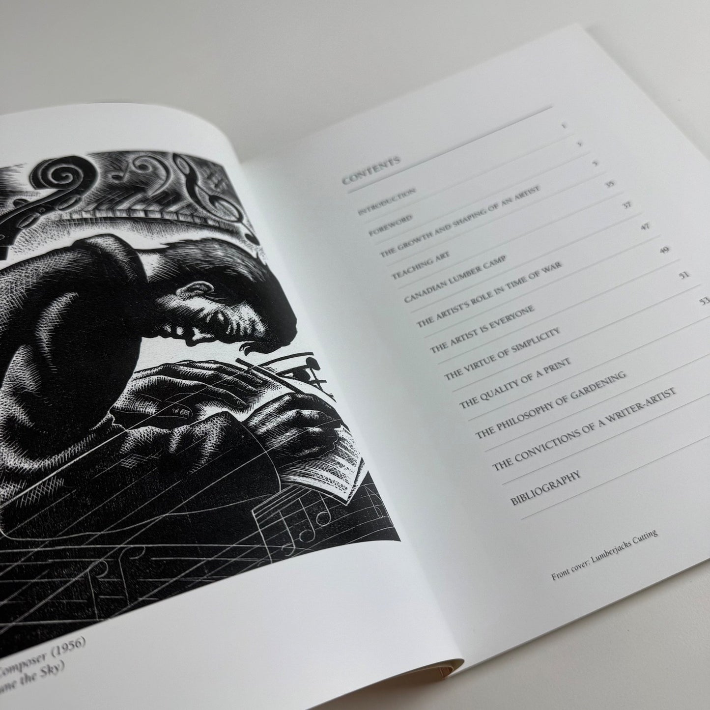 Clare Leighton. The growth and shaping of an artist-writer forward by Simon Brett | privately printed by the Estate of Clare Leighton, 2009