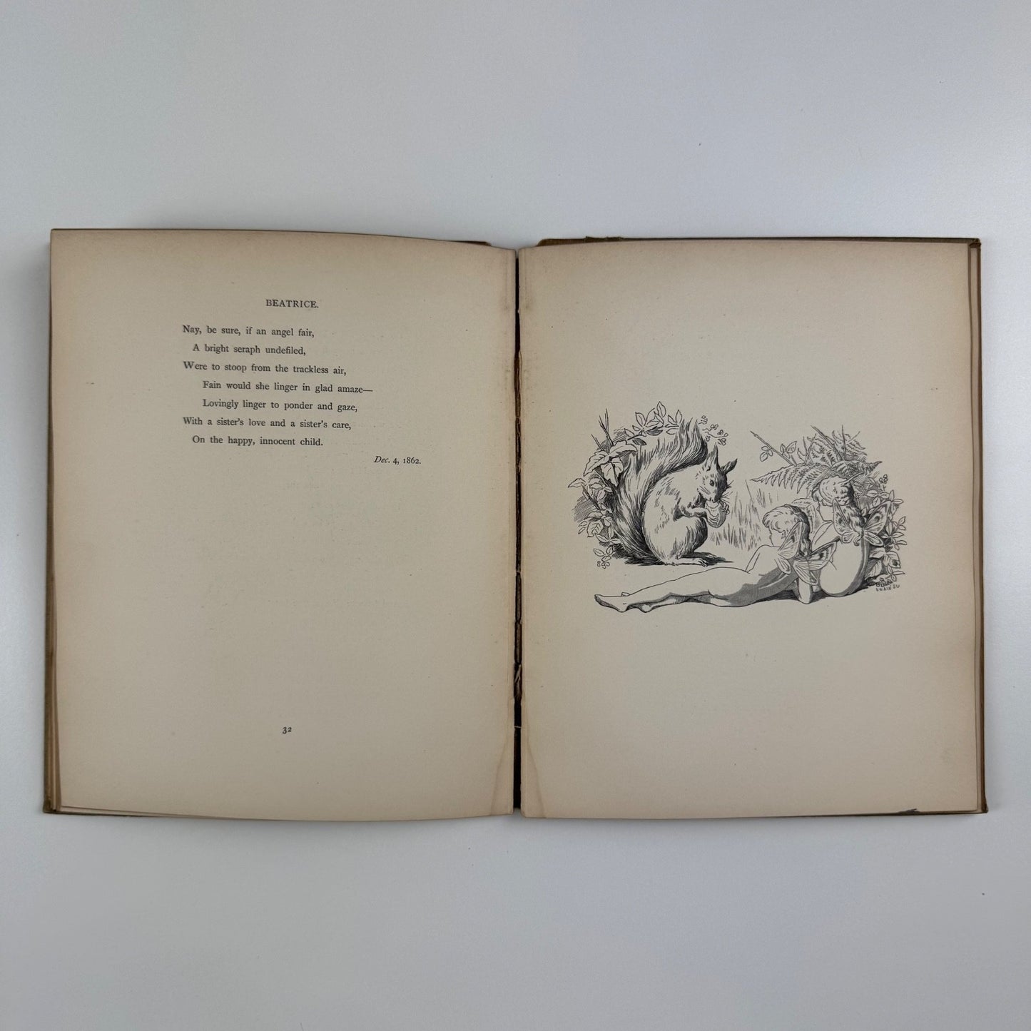 Three Sunsets and Other Poems by Lewis Carroll | Macmillan, 1898 | bookplate and inscription for Nancy Marsh