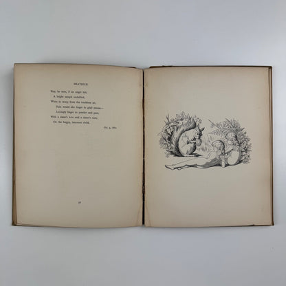 Three Sunsets and Other Poems by Lewis Carroll | Macmillan, 1898 | bookplate and inscription for Nancy Marsh