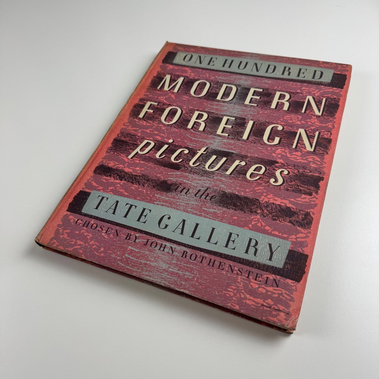 One Hundred Modern Foreign Pictures in the Tate Gallery chosen by John Rothenstein, cover design by Barnett Freedman, Tate,  1949