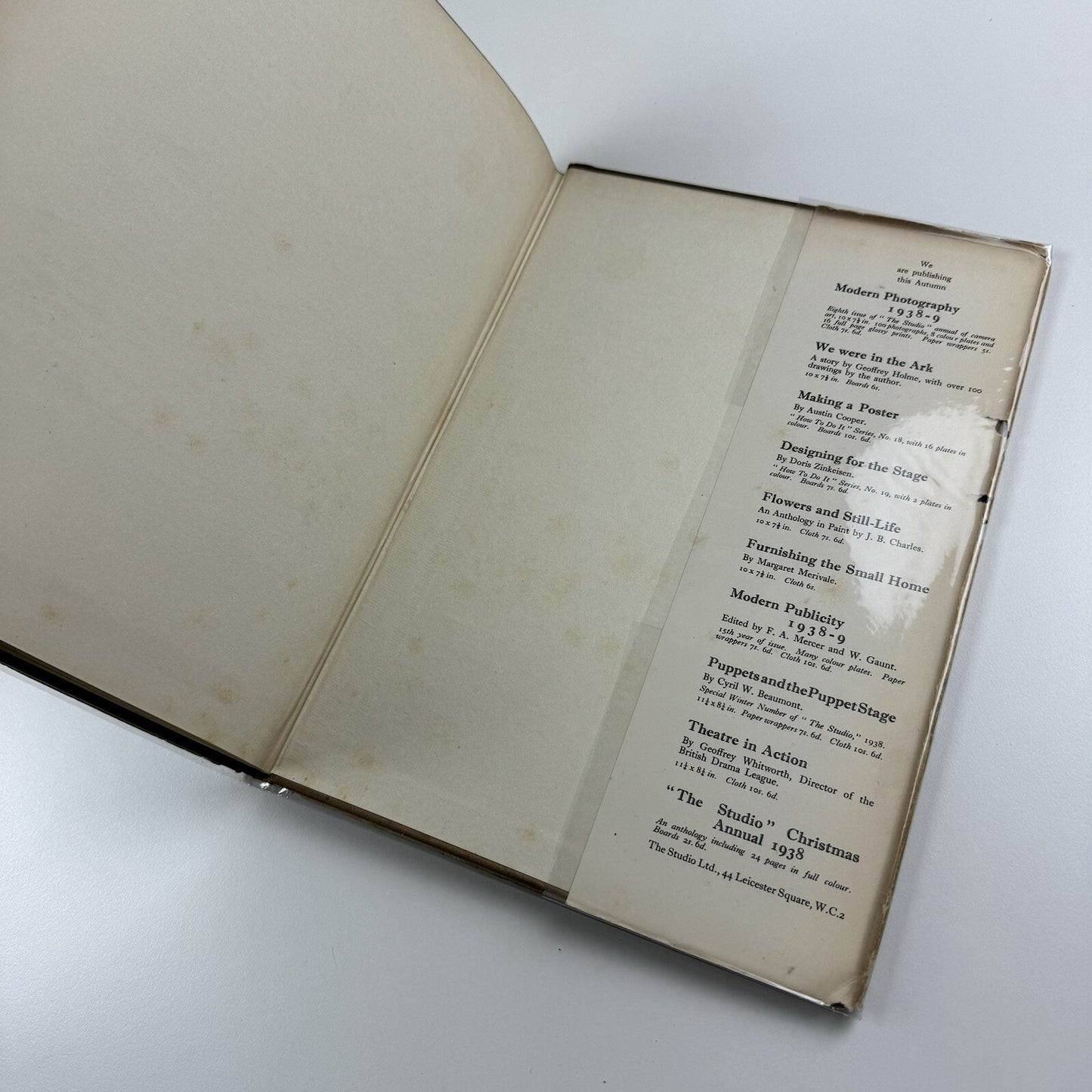 The Art of the Book by Bernard Newdigate | The Studio 1938