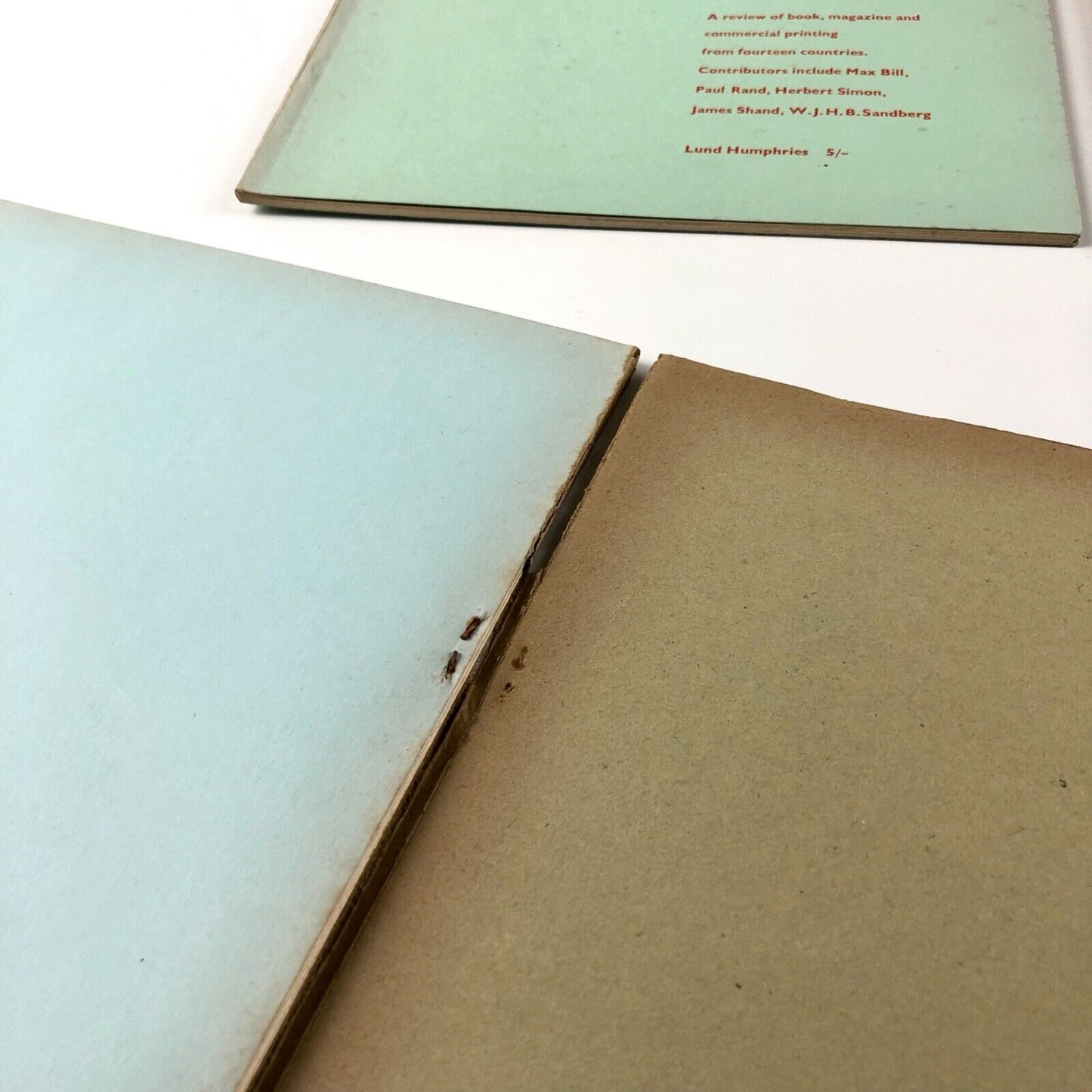 Typographica journal old series 1-16 edited by Herbert Spencer. Lund Humphries