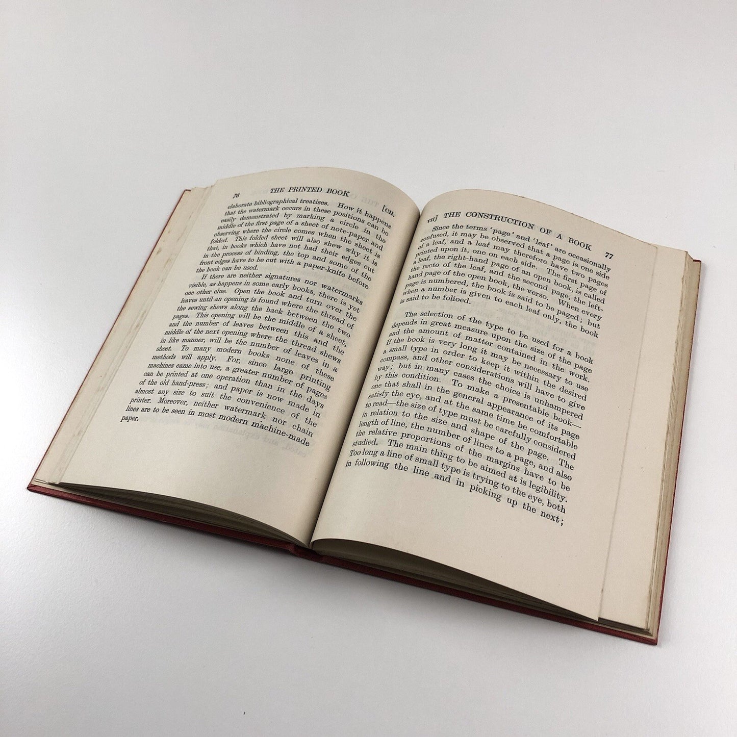 The Printed Book by Harry G. Aldis | Cambridge University Press, 1929 reprint