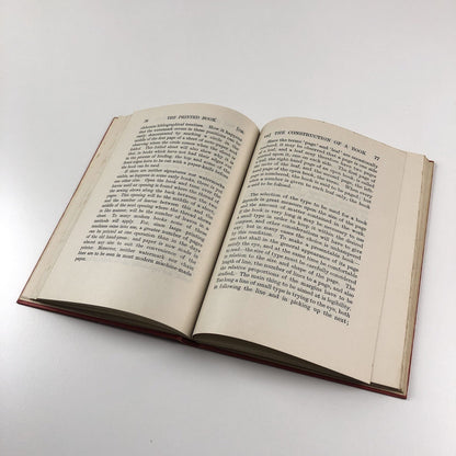 The Printed Book by Harry G. Aldis | Cambridge University Press, 1929 reprint