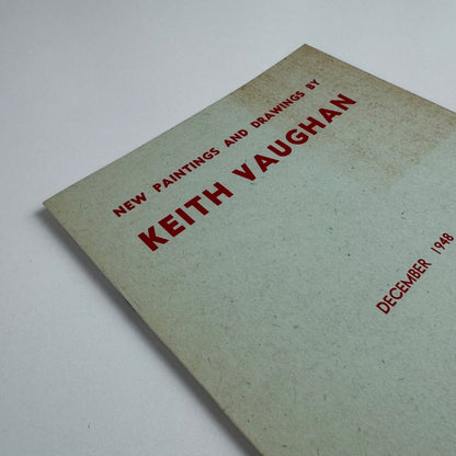New Paintings and drawings by Keith Vaughan | Lefevre Gallery December 1948