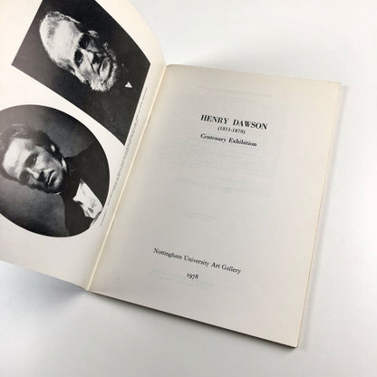 Henry Dawson – Centenary Exhibition | Nottingham University Art Gallery catalogue, 1978