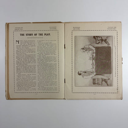 Programme The Queen’s Theatre ‘Potash and Perlmutter' Montague Glass c.1914