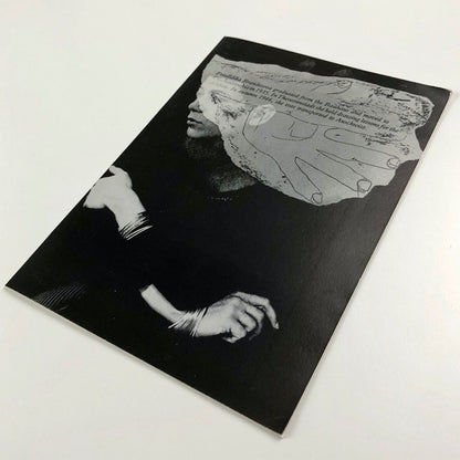 Folding card for John Goto. Terezin | Cornerhouse, Manchester, 1989