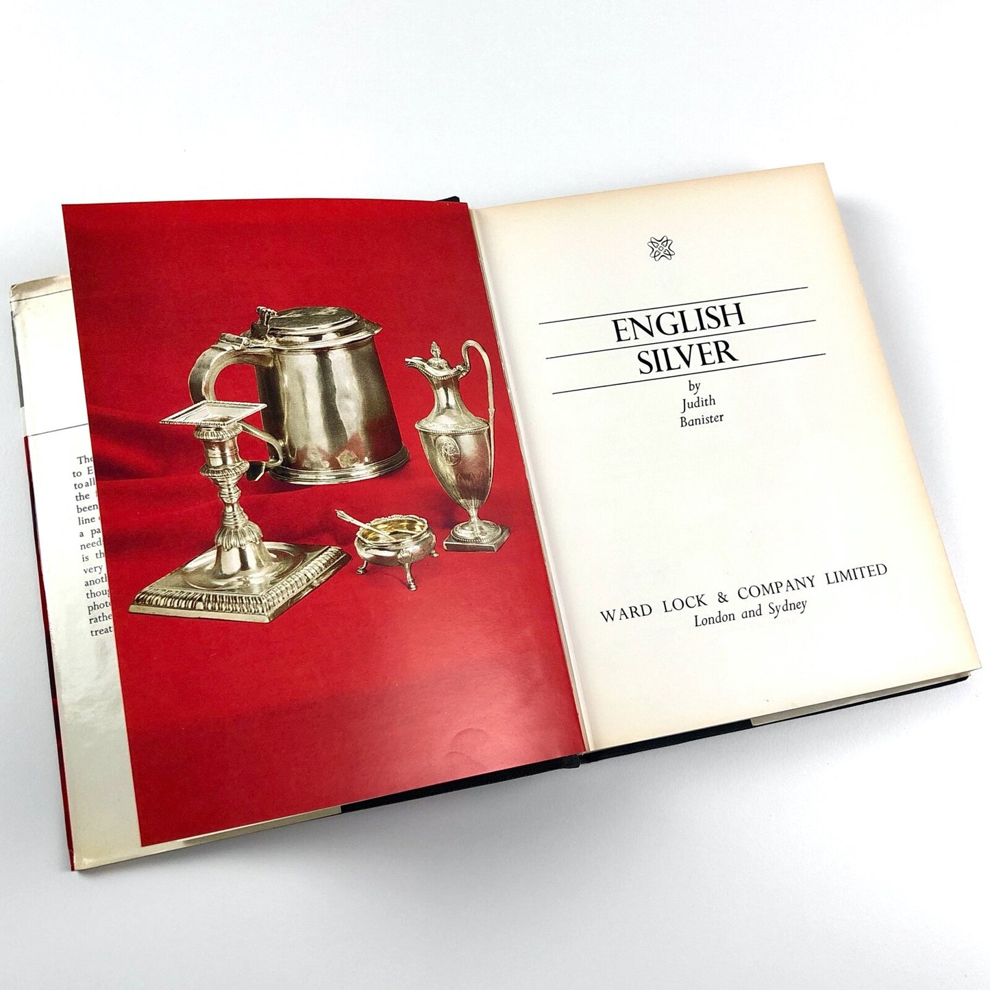 English Silver by Judith Banister | Ward Lock 1969, fourth impression