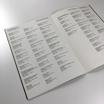 R.B. Kitaj Three Sets | Marlborough Graphics catalogue, 1970 | Typography by Gordon House