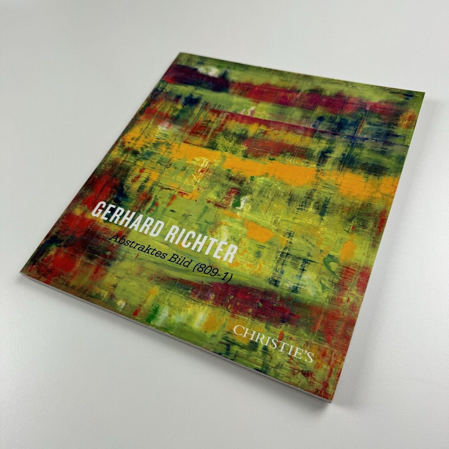 Gerhard Richter. Abstraktes Bild (809-1) | Christie’s New York sale catalogue, 2013