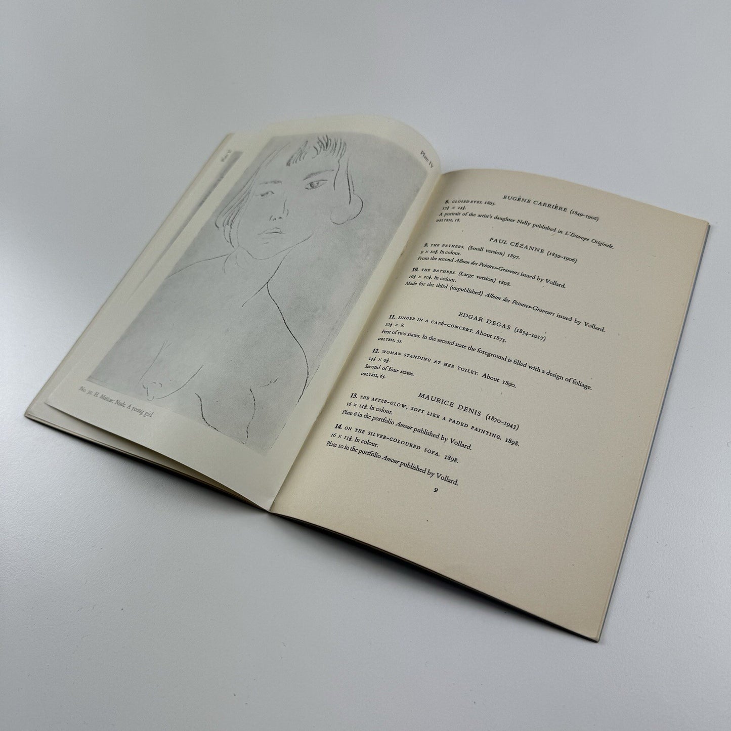 An Exhibition of French Lithographs from 1875 | Campbell Dodgson collection | Arts Council catalogue, 1947-8