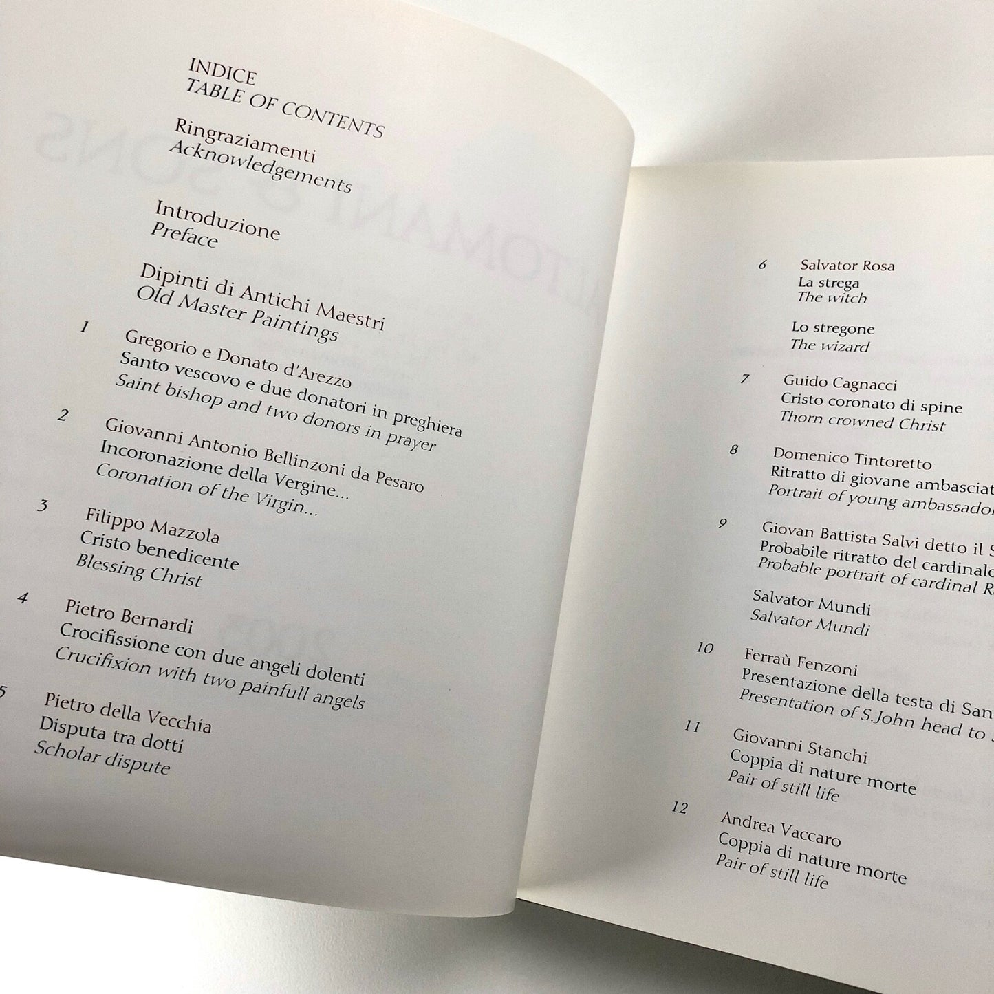 Altomani & Sons, Milan | Catalogue of works for sale, 2013