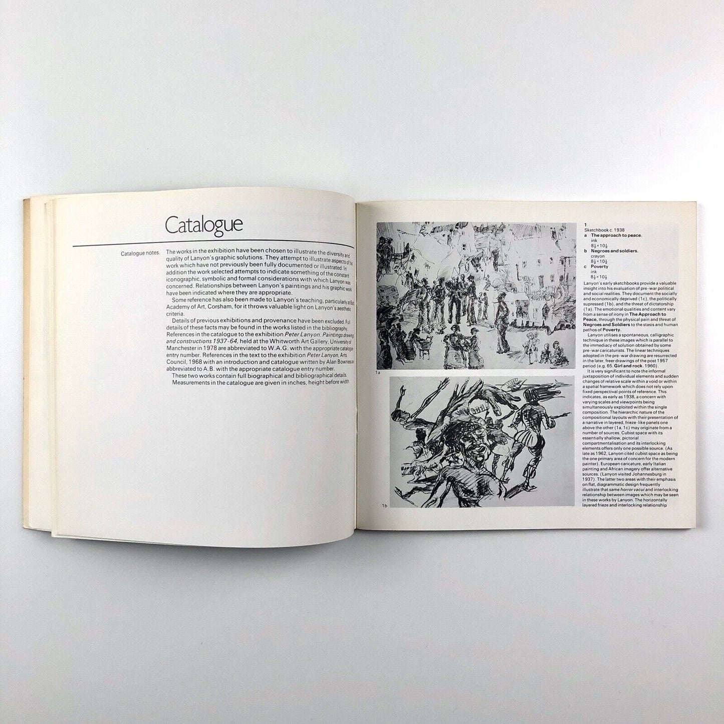 Peter Lanyon Drawings & Graphic Work City | exhibition catalogue Museum & Art Gallery, Stoke on Trent, 1981