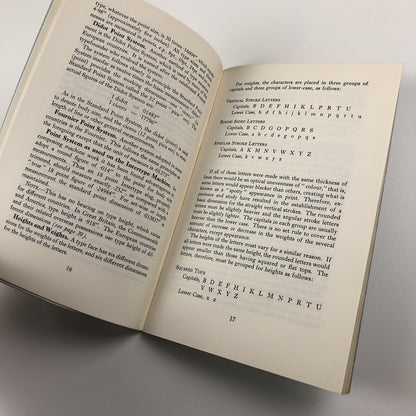 Harris-Intertype Matrix staff Handbook, undated