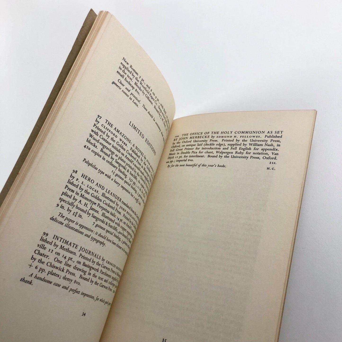 Exhibition of British Book Design | National Book League, 1950 | Harry Carter and Lynton Lamb