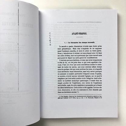 Traité Élémentaire De Géométrie À Quatre Dimensions Et Introduction À La Géométrie À N Dimensions by Esprit Jouffret | Facsimile edition by Ulan Press