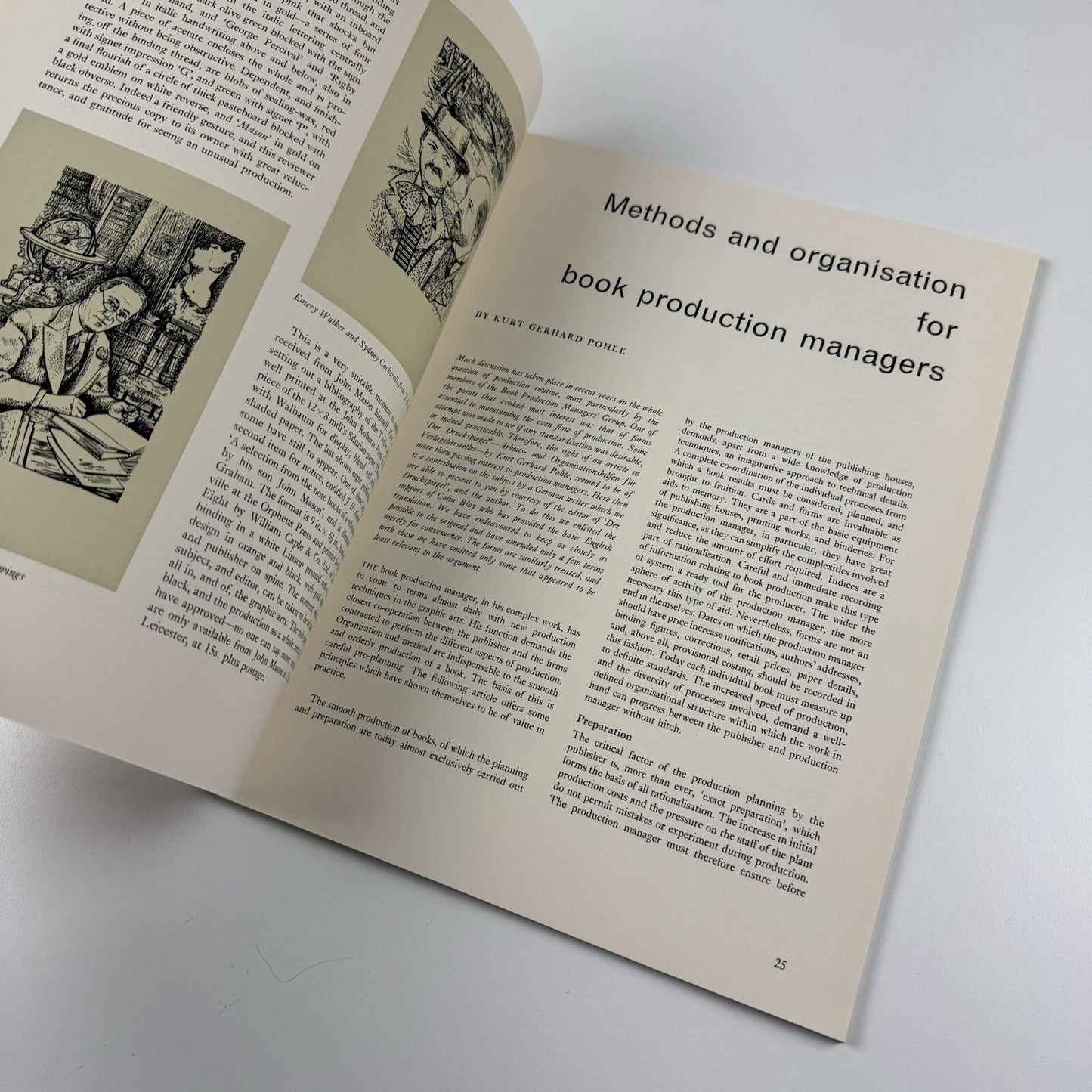 Book Design and Production | Volume 5 No 1 1962 | Ed. Arthur J. Heighway