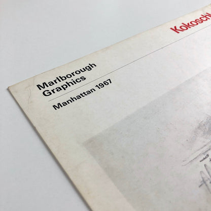 Oskar Kokoschka – Manhattan | Marlborough New London exhibition card, 1967