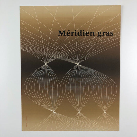 Méridien Gras type specimen leaflet | Deberny et Peignot | Adrian Frutiger 1953?
