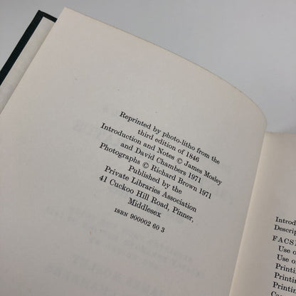 Holtzapffel’s Printing Apparatus for the use of amateurs | James Mosley | Private Libraries Association, 1971