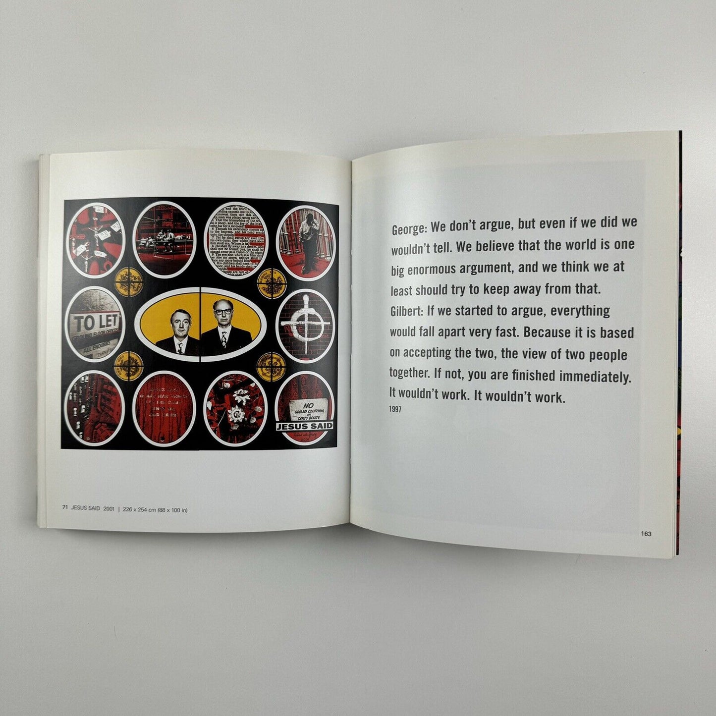 Introducing Gilbert & George by Robert Rosenblum | Thames & Hudson, 2004 signed