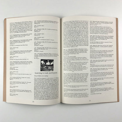 Early Children's Books in the Bodleian Library | Exhibition catalogue, 1995