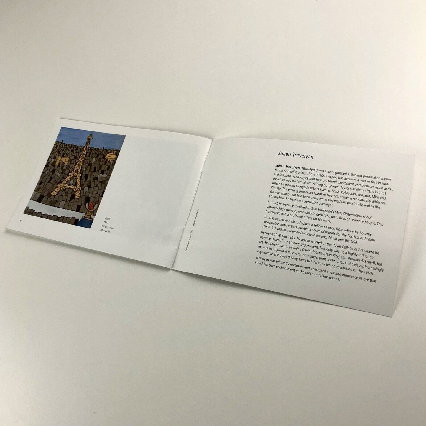 The Art of Julian Trevelyan. Paintings, Watercolours & Etchings | Bohun Gallery exhibition booklet 2008