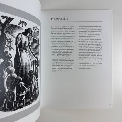 Clare Leighton. The growth and shaping of an artist-writer forward by Simon Brett | privately printed by the Estate of Clare Leighton, 2009