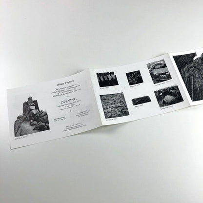 Leaflet for Wood Engravings by Hilary Paynter | 20th Century Gallery, 2004