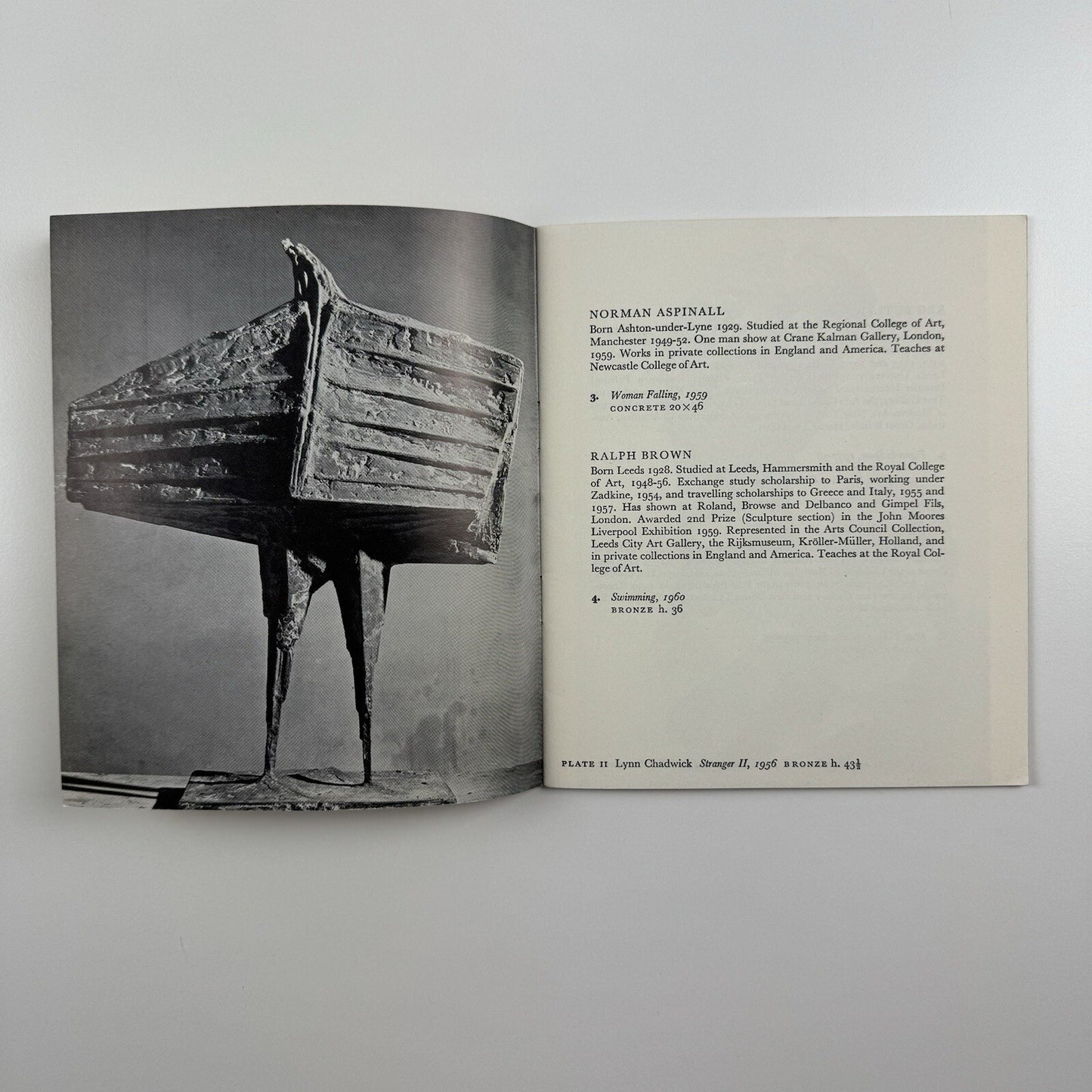 Contemporary British Sculpture 1960 | Arts Council catalogue, 1960